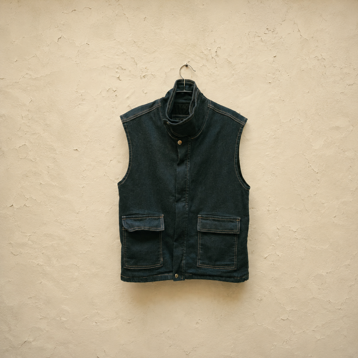 Chaleco Minimal [Denim 12oz]