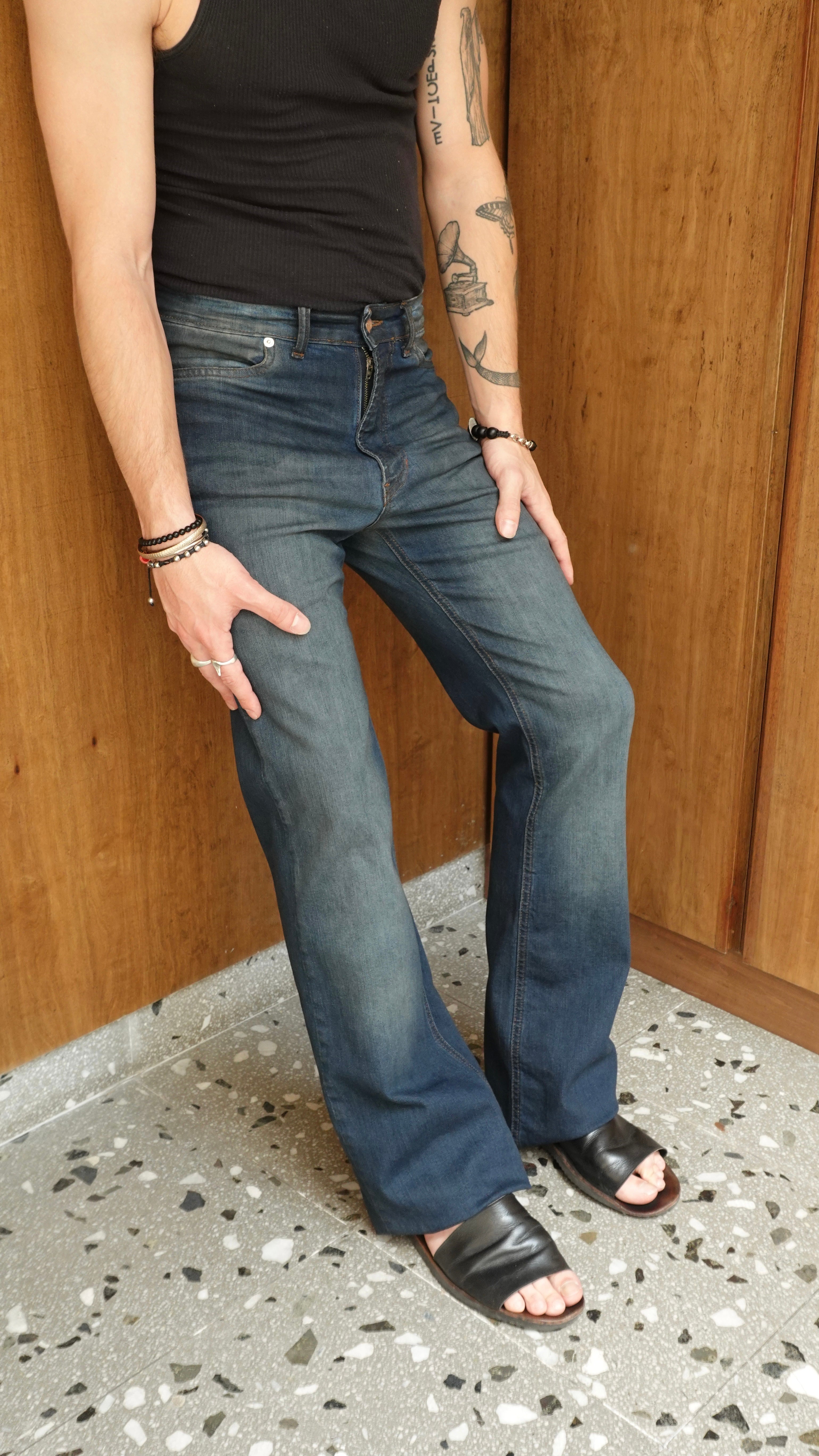 Jeans Lenny Oxford [Distressed] 12oz