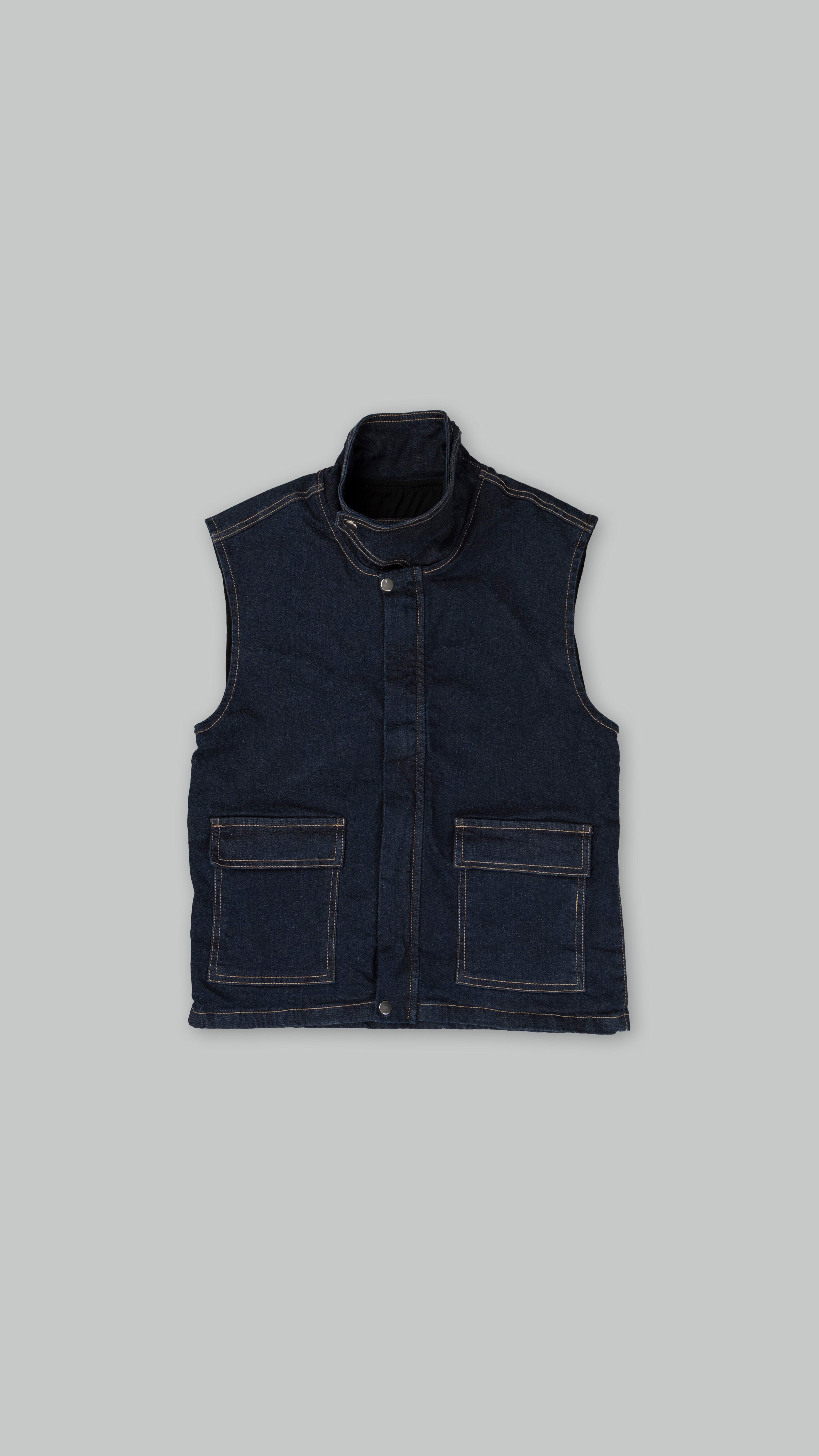Chaleco Minimal [Denim 12oz]